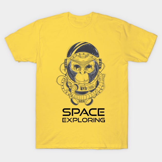 Space exploration T-Shirt by hossamimam